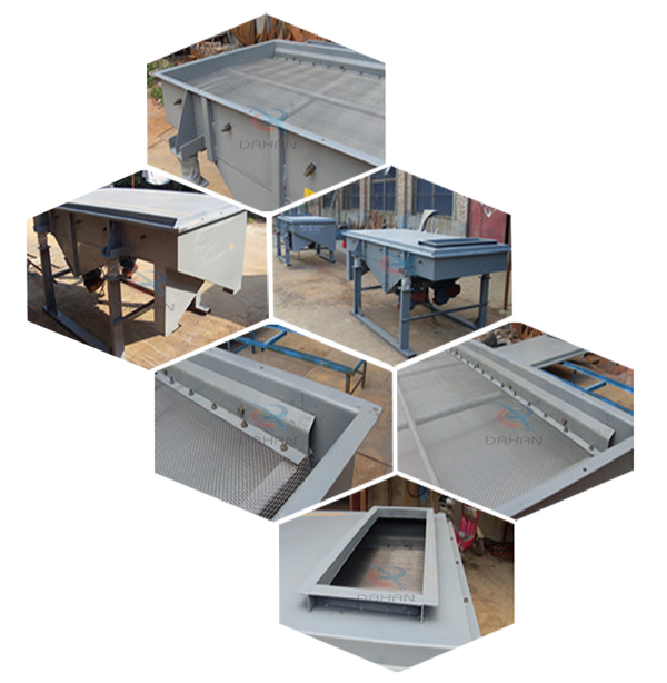 大型直線振動篩結(jié)構(gòu)細節(jié)展示圖